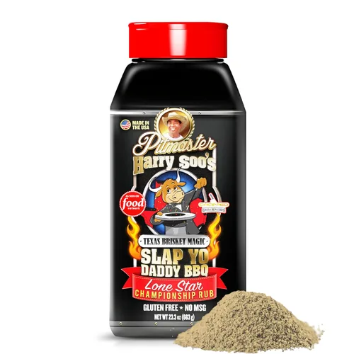 Vista 18 de Slap Yo Daddy BBQ Rub Seasoning, California Style Santa María – Condimento de Santa María galardonado de PItmaster Harry Soo – Savory SPG Rub