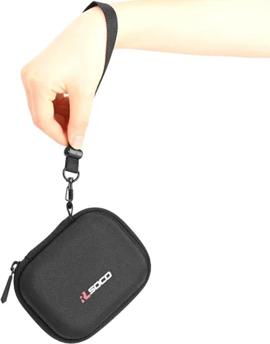 Vista 6 de RLSOCO Funda de transporte para JBL GO 4/GO 3/GO 3 Eco/GO 2 Altavoz Bluetooth portátil (solo funda)