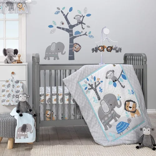 Vista 3 de Bedtime Originals Cenefa de ventana Jungle Fun