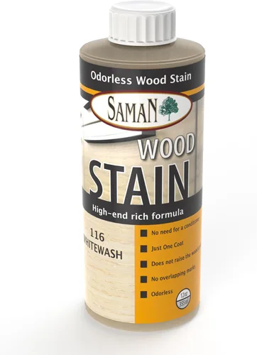 Vista 53 de SamaN Tinte interior para madera a base de agua, tinte natural para muebles, molduras, paneles de madera, gabinetes (colonial TEW-205-32, 32 oz)