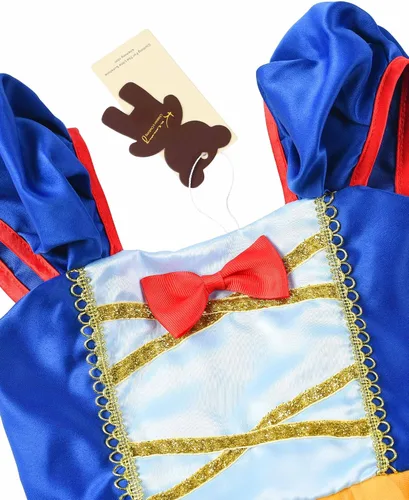 Vista 4 de Vestidos de princesa para niñas, disfraces de Halloween, cosplay, vestido de fiesta de cumpleaños
