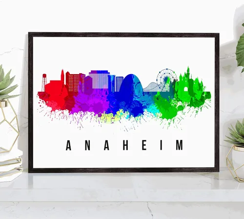Vista 35 de Generic Póster de Albuquerque Skyline New Mexico, 12 x 18 pulgadas, perfecto para sala de estar, dormitorio, oficina