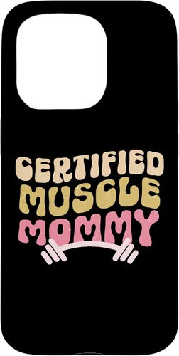 Vista 14 de iPhone 16 certified Muscle Mommy Groovy Pump Cover Lifting Case