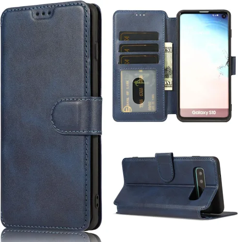 Vista 12 de QLTYPRI Funda tipo cartera para Samsung Galaxy S8, color negro