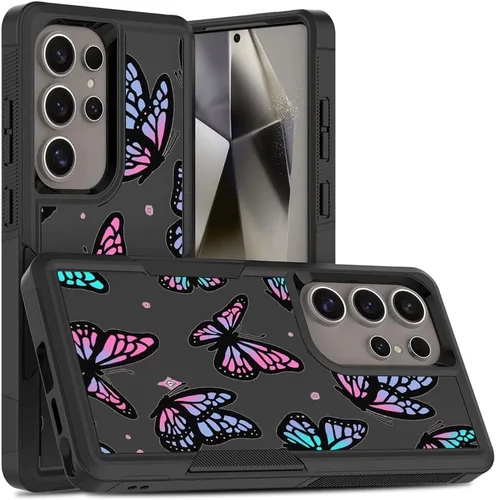 Vista 14 de Funda para teléfono Galaxy S20 FE 5G, funda de mariposa para Samsung Galaxy S20fe, funda resistente para Samsung S20 FE 5G/4G, funda protectora