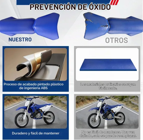 Vista 2 de Kit de carenado de cubierta lateral de guardabarros de plástico ABS para Yamaha TTR 50 TTR50 2006-2021