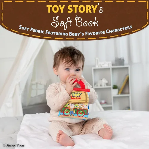 Vista 2 de Disney Baby Pixar Toy Story Caja de Juguetes Libro Blando