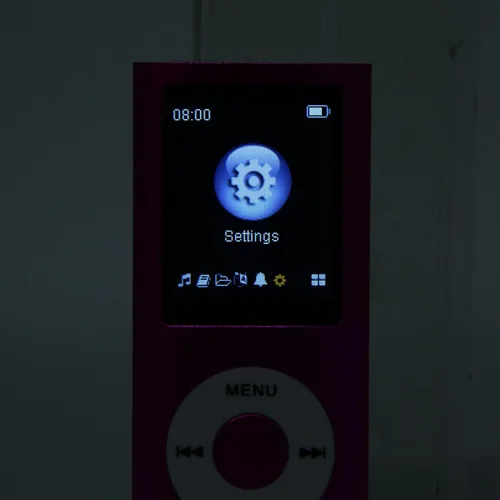 Vista 9 de LICAEVEY Reproductor MP3 Bluetooth ultrafino de 1.8 pulgadas con pantalla LCD, memoria expandible a 64 GB, reproductor de música portátil