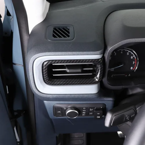 Vista 5 de TOYCIDFG Cubierta de marco de ventilación para consola central de automóvil compatible con Ford Maverick 2022-2024, accesorios de decoración