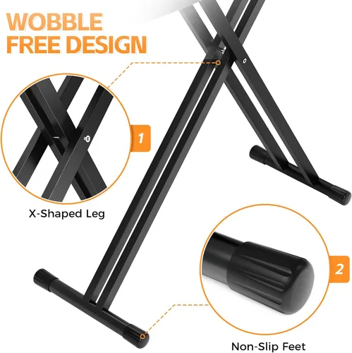 Vista 6 de APEXCHASER Tabla de Planchar de Tamaño Completo, Conjunto de Tabla de Planchar y Plancha con Altura Ajustable, Tablas de Planchar Plegables