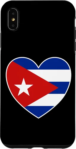 Vista 11 de iPhone 13 Pro Max I Heart Cuba - Divertida funda con bandera cubana