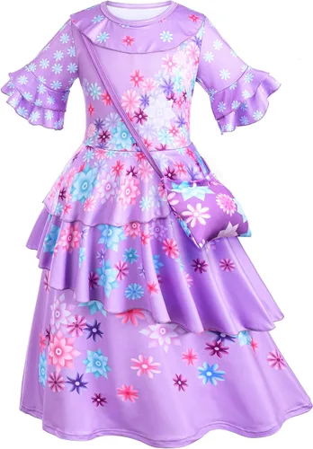 Vista 3 de Disfraz de princesa para niñas con accesorios