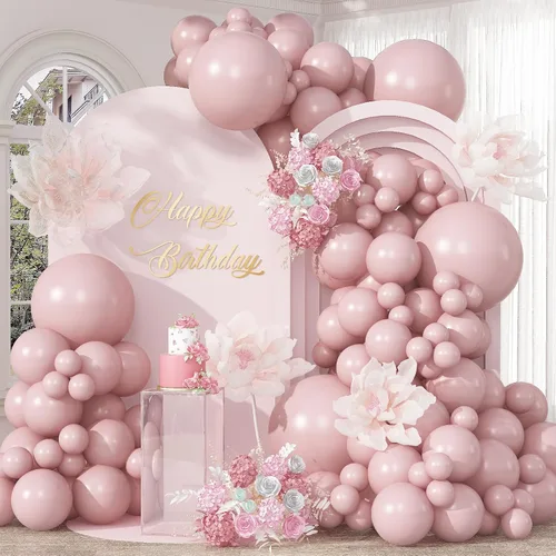Vista 25 de Globos dorados champán, 60 globos pequeños de látex champán metálico de 5 pulgadas para arco de guirnalda de globos, globos cromados y champán de 5