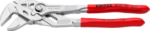 Vista 3 de KNIPEX - Llave de alicates, cromada (86 03 180), rojo