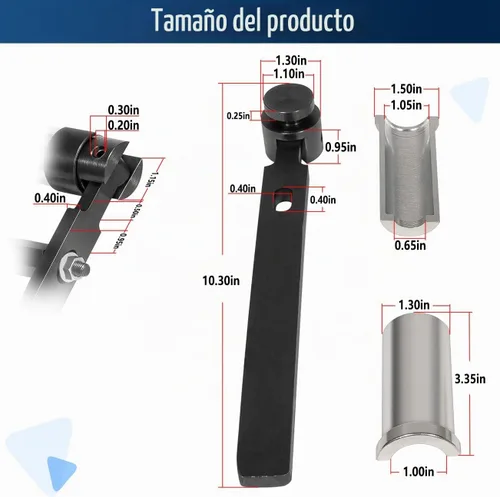Vista 6 de 9010 Removedor de inyector de combustible Puller Compatible con motor diesel Cummins de 5.9L y 6.7L/Camión Dodge Ram 1500 2500 3500 4500 # 9010A