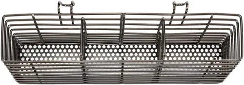Vista 3 de SANNO - Estante de secado de utensilios de acero inoxidable y organizador de cubiertos con ganchos, soporte extraíble para cubiertos, color negro