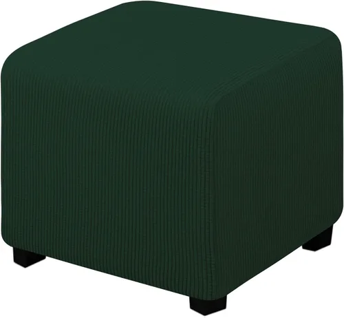 Vista 156 de Easy-Going Funda Elástica para Otomana Taburete de Almacenamiento Plegable Protector de Muebles Funda Rectangular Suave con Parte Inferior Elástica