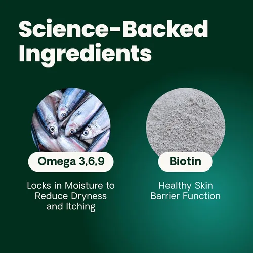 Vista 4 de VetriScience Golosinas para Control de Bolas de Pelo, Remedio Suave para Bolas de Pelo para Gatos, Suplemento de Omega-3 y Fibra, Apoyo a