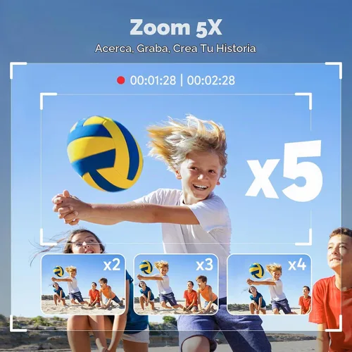 Vista 6 de AKASO Brave 4 4K30fps 20MP WiFi Cámara de acción con paquete de tarjeta