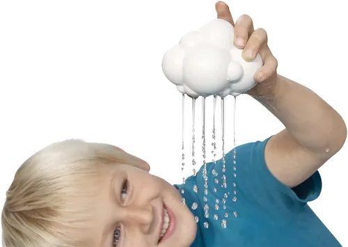 Vista 5 de Moluk Plui Juguete con diseño de nube para tina