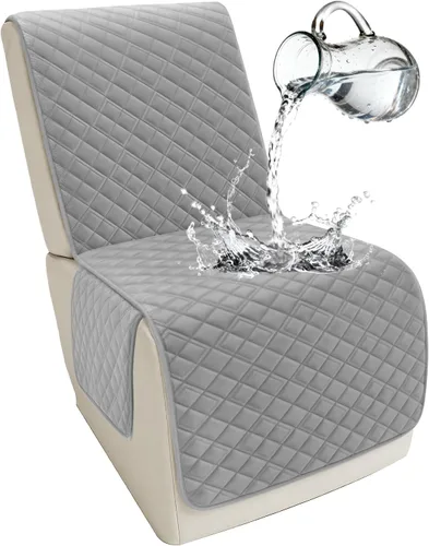Vista 69 de Arfntevss Fundas para sofá seccional reclinable para sofá seccional en forma de L, funda antideslizante lavable para sofá reclinable con forma de L