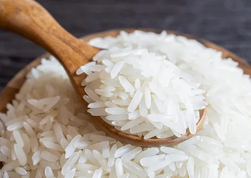 Vista 4 de Food to Live Thai Hom Mali Jasmine White Arroz Blanco, 1 libra de arroz de grano largo naturalmente fragante, sabroso, crudo, vegano, a granel.