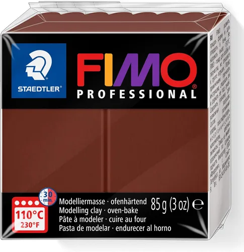 Vista 6 de Staedtler Fimo Professional arcilla polimérica suave, 3 onzas, carmín, carmín