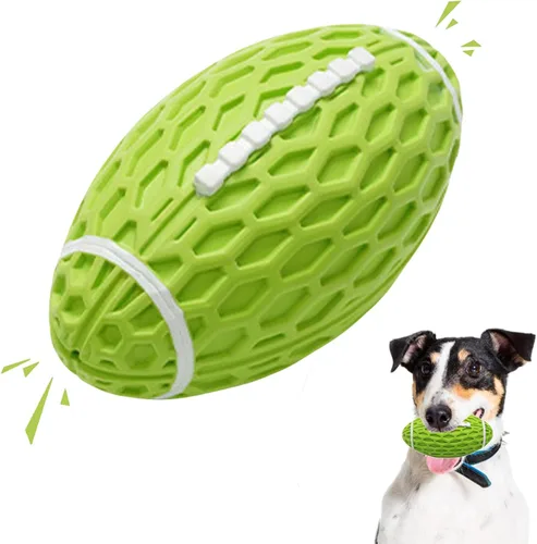 Vista 11 de Juguete Chirriante Pequeño para Perros, Pelota de Goma para Perros Masticadores Agresivos, Juguetes Flotantes para Cachorros al Aire Libre, Juguete