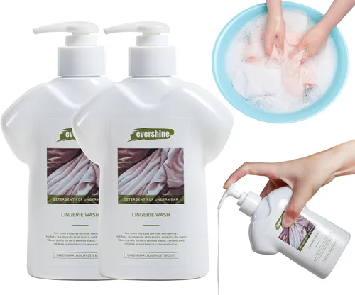 Vista 11 de Detergente de lencería - Doble concentrado, aroma a dama, delicado líquido de limpieza de ropa interior, 10.14 onzas líquidas (1, jazmín)