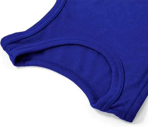 Vista 6 de HWOKEFEIYU - Camiseta básica sin mangas de verano, para mujer
