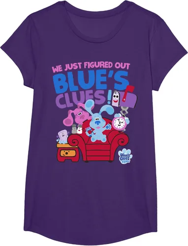 Vista 11 de Blue's Clues & You Group Shot Just Figured Out Blue's Clues Camiseta Negro