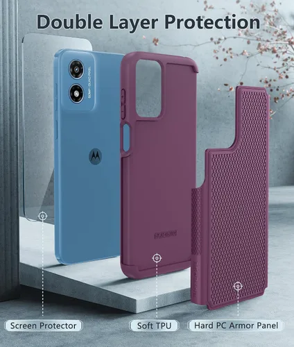 Vista 478 de FNTCASE Funda para iPhone 17 Pro: Fundas delgadas translúcidas de color azul claro compatibles con MagSafe, protección completa de la cámara