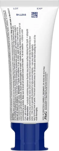 Vista 3 de Crest Pro-Health Gum and Sensitivity, pasta de dientes sensible, blanqueamiento suave, 4.1 onzas