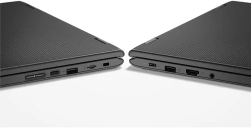 Vista 4 de Lenovo 300e - Netbook con pantalla táctil de 11.6", Windows 11, Intel Quad-Core N5030, 8 GB de RAM, SSD de 128 GB, negro (renovado)