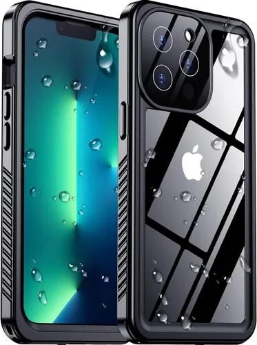 Vista 39 de Funda impermeable para iPhone 12, impermeable, antideslizante, a prueba de golpes, para iPhone 12, color negro
