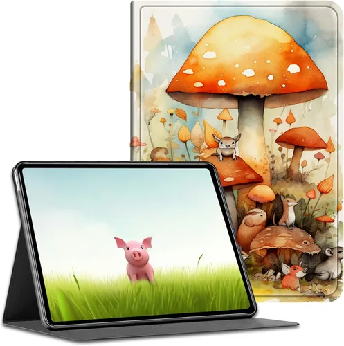 Vista 47 de Funda para tablet Amazon Kindle Fire HD 8/HD 8 Plus versión 2022/2020 (12ª/10ª generación), fundas antideslizantes multiángulo con función de Pinos