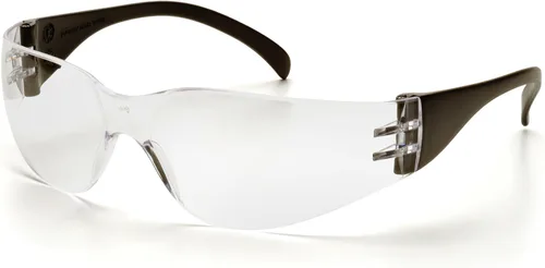 Vista 11 de Pyramex Intruder Safety Eyewear Clear Frame Full Foam Padding Clear Anti-Fog Lens
