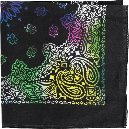 Vista 35 de Motique Accessories Bandana de algodón de 22 pulgadas con estampado cachemira