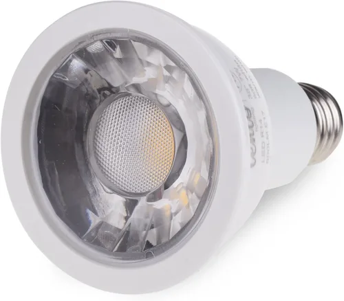 Vista 4 de Tento Lighting E17 Bombilla LED R14 Reflector 5.5w 450 lúmenes base intermedia 40w bombilla halógena de repuesto blanco cálido paquete de 4