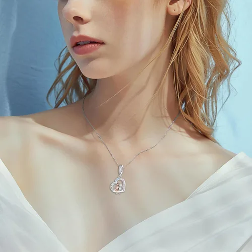Vista 4 de Abalorio de cristal para pulsera Pandora