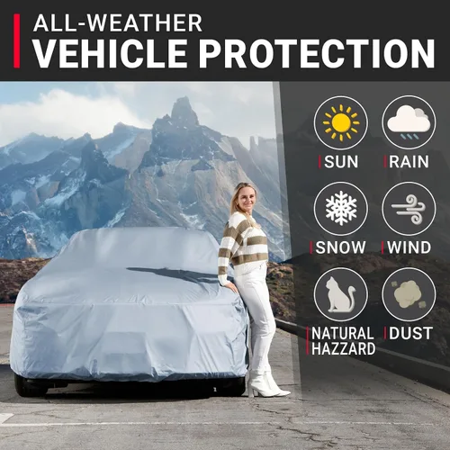 Vista 2 de iCarCover - Funda Premium para Automóvil para 1988-1993 Pontiac Lemans Hatchback, Resistente, Impermeable para Todo Clima, Ajuste Personalizado