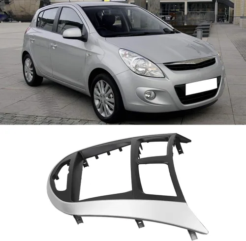 Vista 5 de Kit de tablero de radio para coche Accent, marco de DVD, Radio Uniersal 2 Din PST Fascia gruesa Fascia Car Fascia Dash Mount DVD Navigation Dash Kit