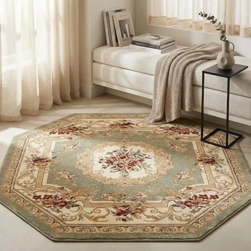 Vista 17 de Unique Loom Versailles Collection - Alfombra tradicional clásica con motivo floral, colección Versailles
