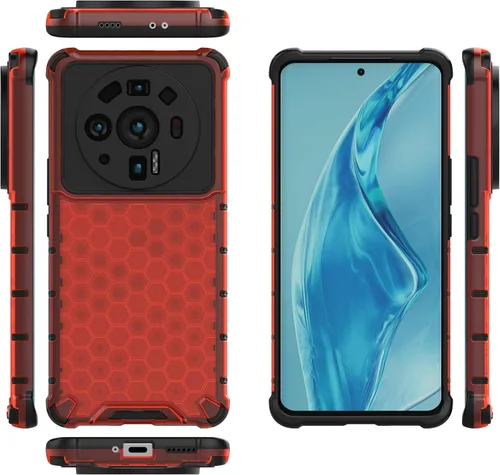Vista 240 de Pzwoxukhov Funda compatible con Redmi A1, compatible con Redmi A2 Honeycomb Anti-caída Absorción de Golpes Negro