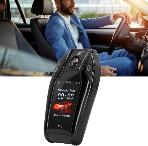 Vista 3 de TK800 - Llave de coche con control remoto inteligente, pantalla táctil LCD universal TK800+, entrada remota sin llave para todos los botones