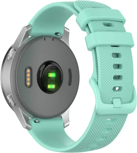 Vista 2 de Paquete de 6 bandas compatibles con Garmin Forerunner 165 55 Vivoactive 5 6 Smartwatch Band 0.787 in Correa de reloj