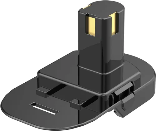 Vista 2 de Adaptador para herramientas inalámbricas Ryobi de 18 V - Compatible con batería RIDGID (no avanzada) - Solo adaptador