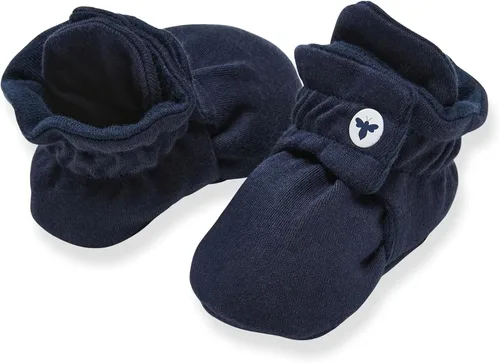 Vista 15 de Burt's Bees Baby Botines unisex 100% algodón orgánico, ajustables Los botines de bebé fáciles de poner y quitar proporcionan un ajuste cómodo y raya