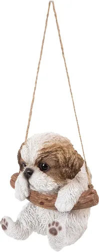 Vista 2 de Estatua colgante de cachorro Shih Tzu de Hi-Line Gift Ltd 87704-A