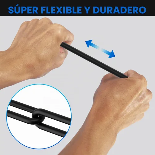 Vista 6 de Cable de extensión de 1/4 de pulgada de 1 pie, conector adaptador estéreo TRS macho a hembra de 0.250 in, cable de extensión de guitarra
